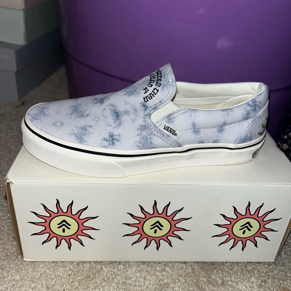 Vans Shoes - TIE DYE SLIP ON VANS